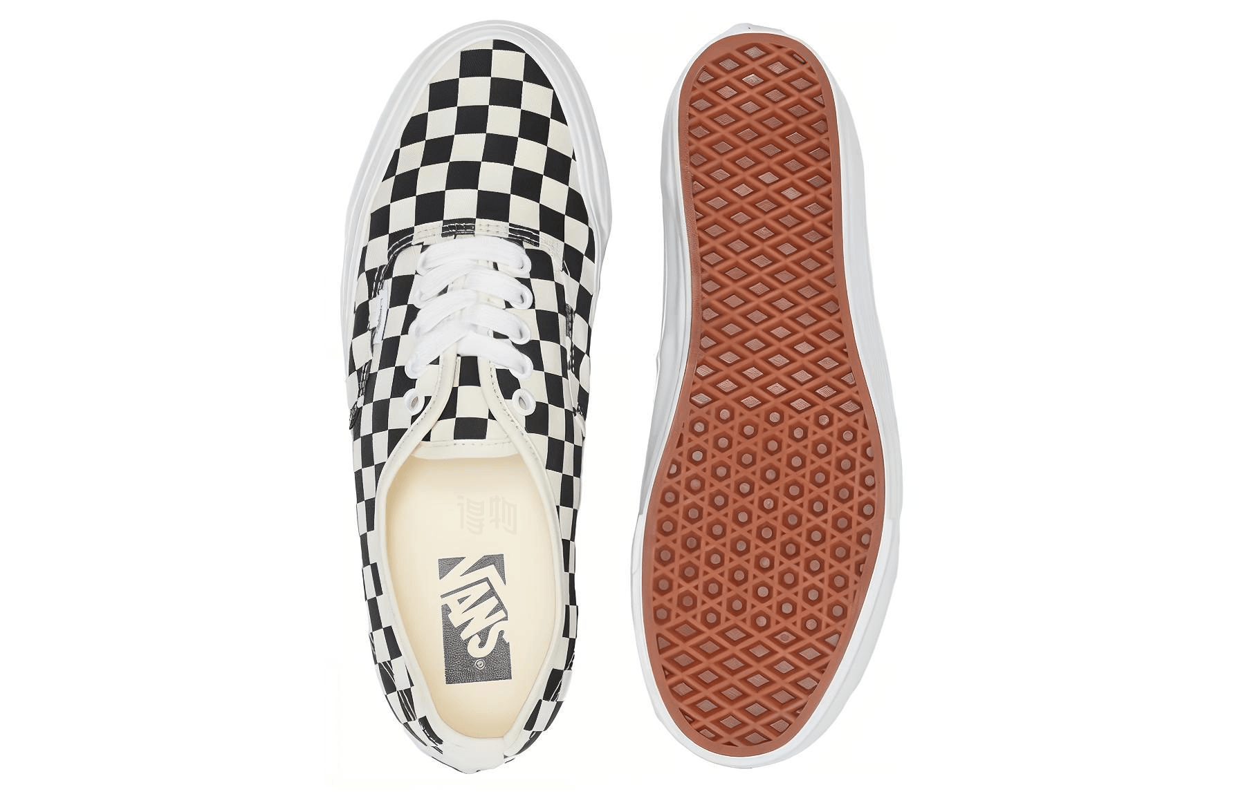 Vans Authentic Black White — фото 3