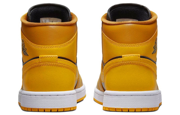 Jordan Air Jordan 1 Mid Orange Black — фото 4