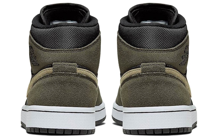 Jordan Air Jordan 1 Mid Olive Green — фото 4