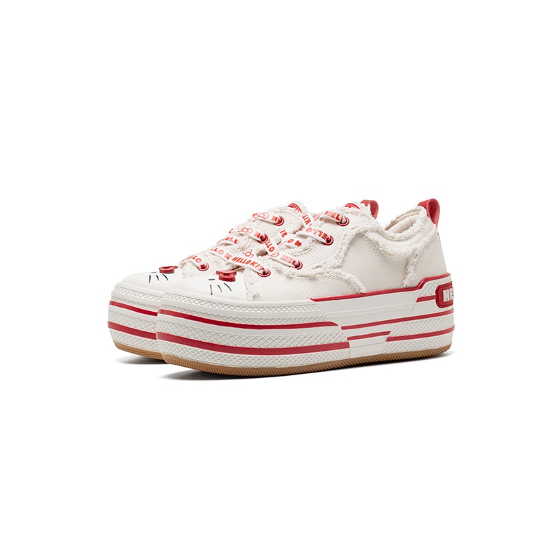 Old Order Hello Kitty x OLD ORDER Low Top White Red — фото 1
