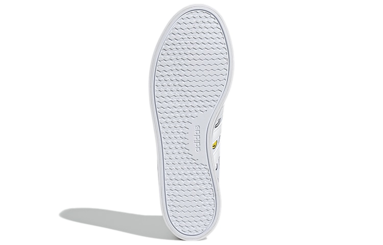 Adidas SMILEY x adidas neo Bravada White Yellow Black — фото 5