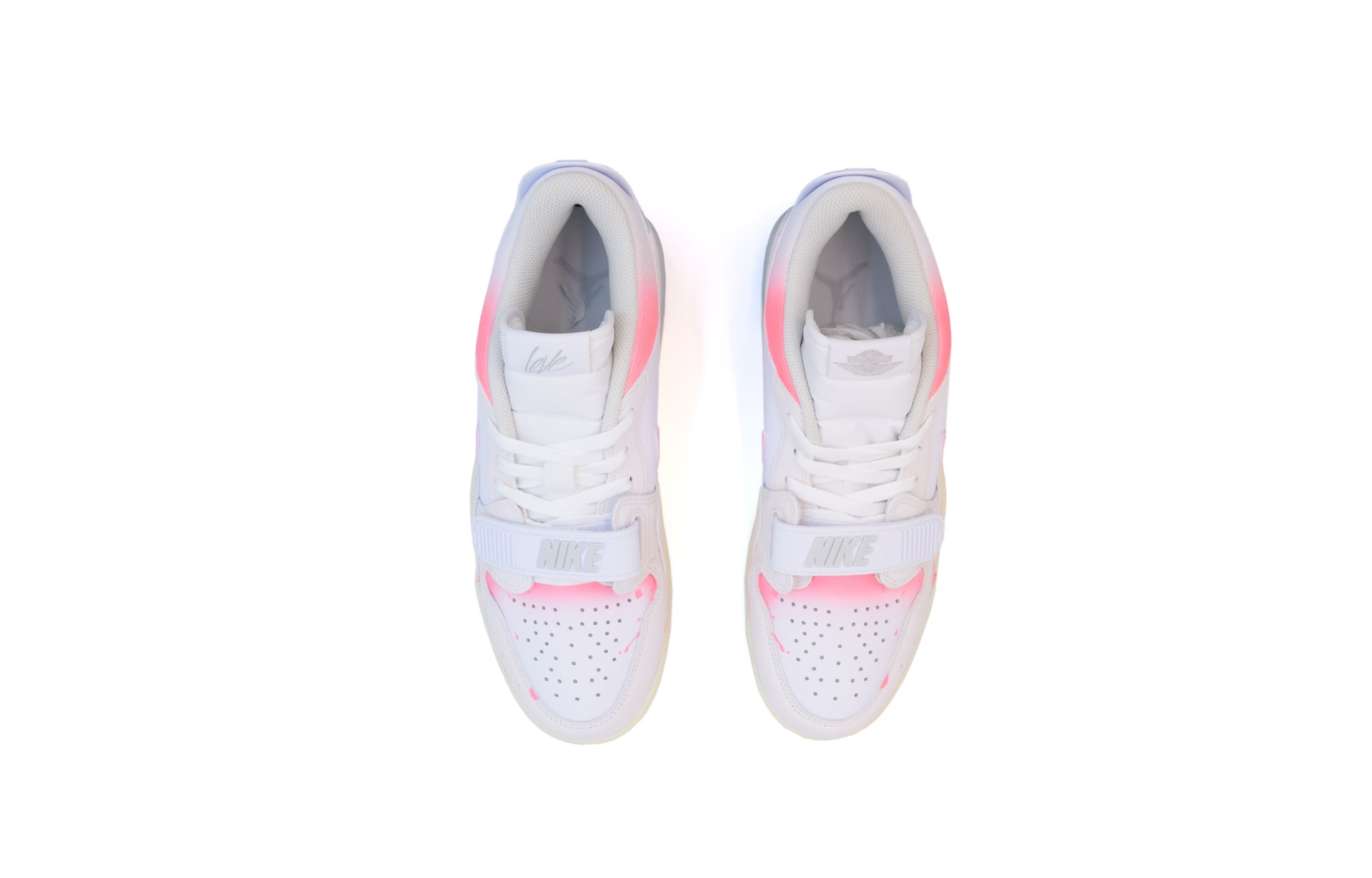 Jordan Legacy 312 Low White Pink — фото 3