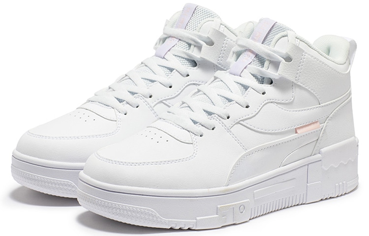 361° High Top Sneakers White Pink — фото 2
