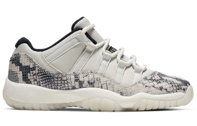 Jordan Air Jordan 11 Low Snakeskin Light Bone — фото 1
