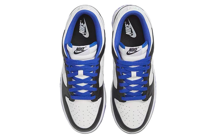 Nike Dunk Low Black White Blue — фото 3