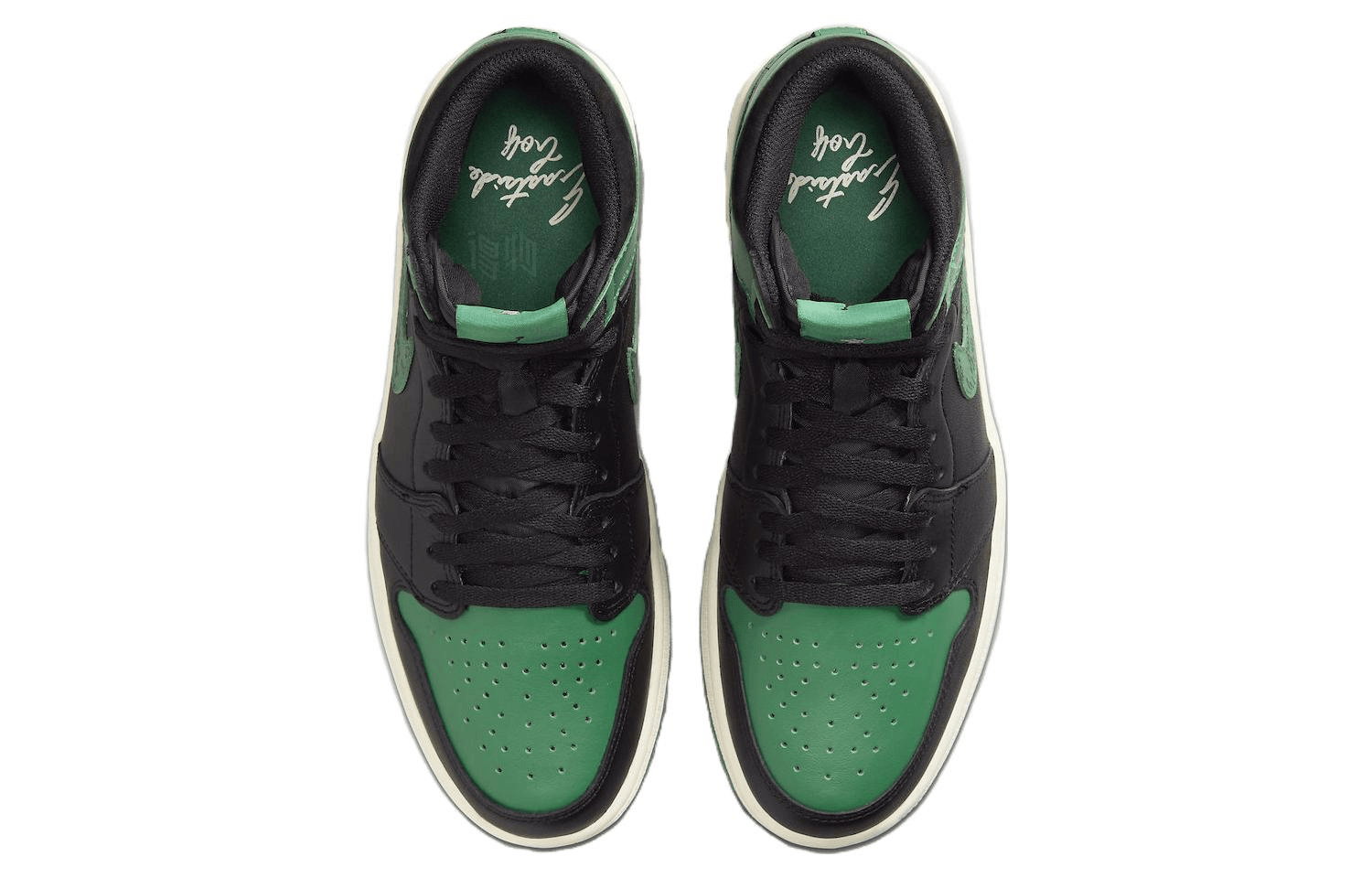 Jordan Air Jordan 1 High Golf Green Black — фото 3