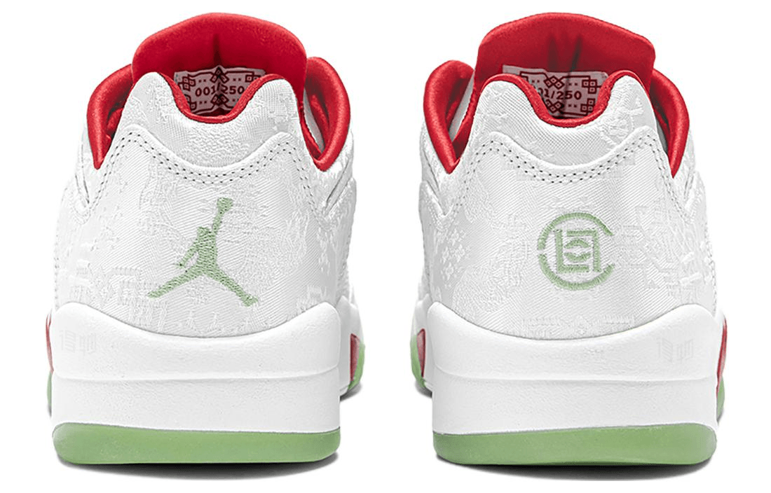 Jordan CLOT x Air Jordan 5 Low White Silk — фото 2