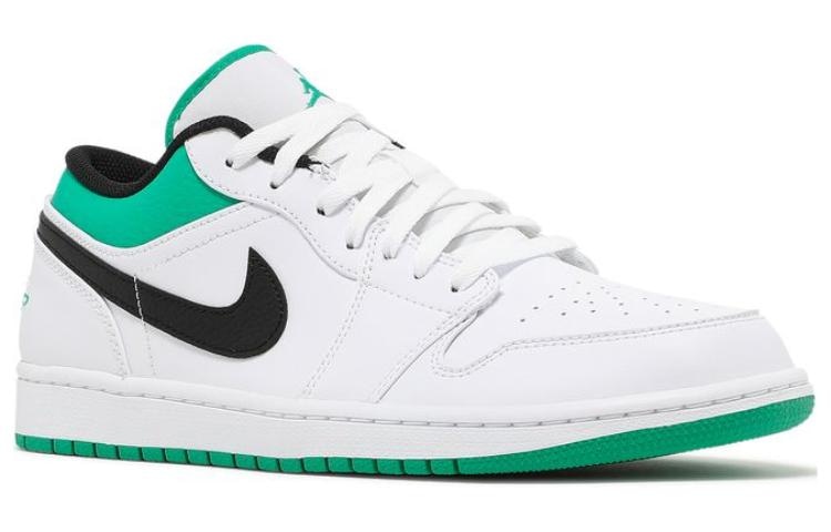 Jordan Air Jordan 1 Low White Green — фото 2