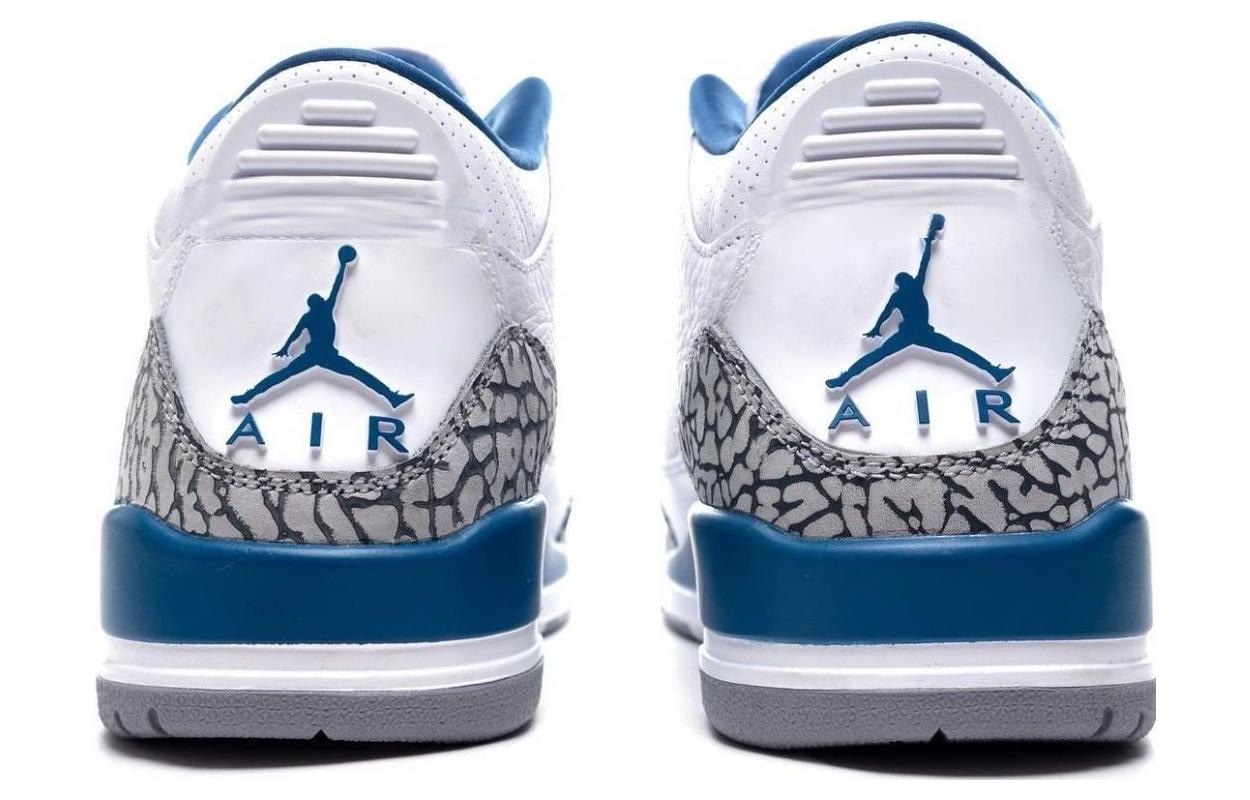 Jordan Air Jordan 3 Retro "White and True Blue" — фото 4