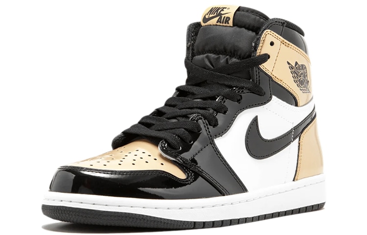 Jordan Air Jordan 1 High NRG Patent Gold Toe — фото 3
