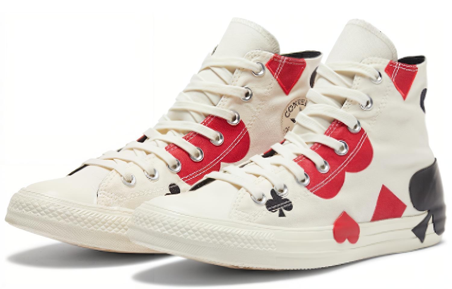 Converse Chuck Taylor All Star High Top White Red — фото 2