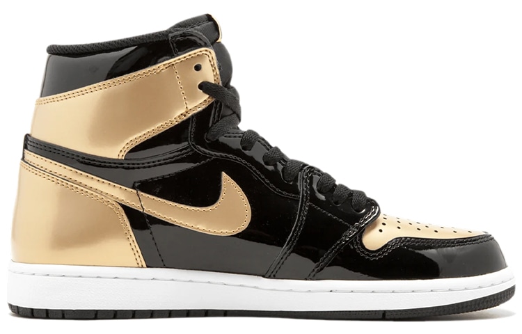 Jordan Air Jordan 1 High NRG Patent Gold Toe — фото 2