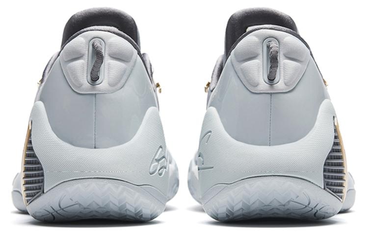 Anta GH4 Low Basketball Shoes Moon Shadow Grey — фото 3