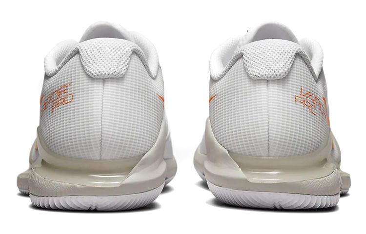 Nike Zoom Vapor Pro HC White Orange — фото 4