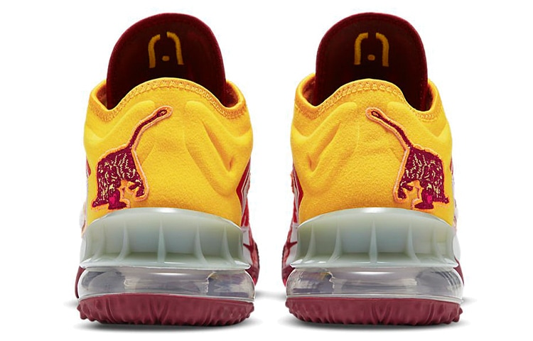 Nike Lebron 18 White Pink Yellow — фото 4