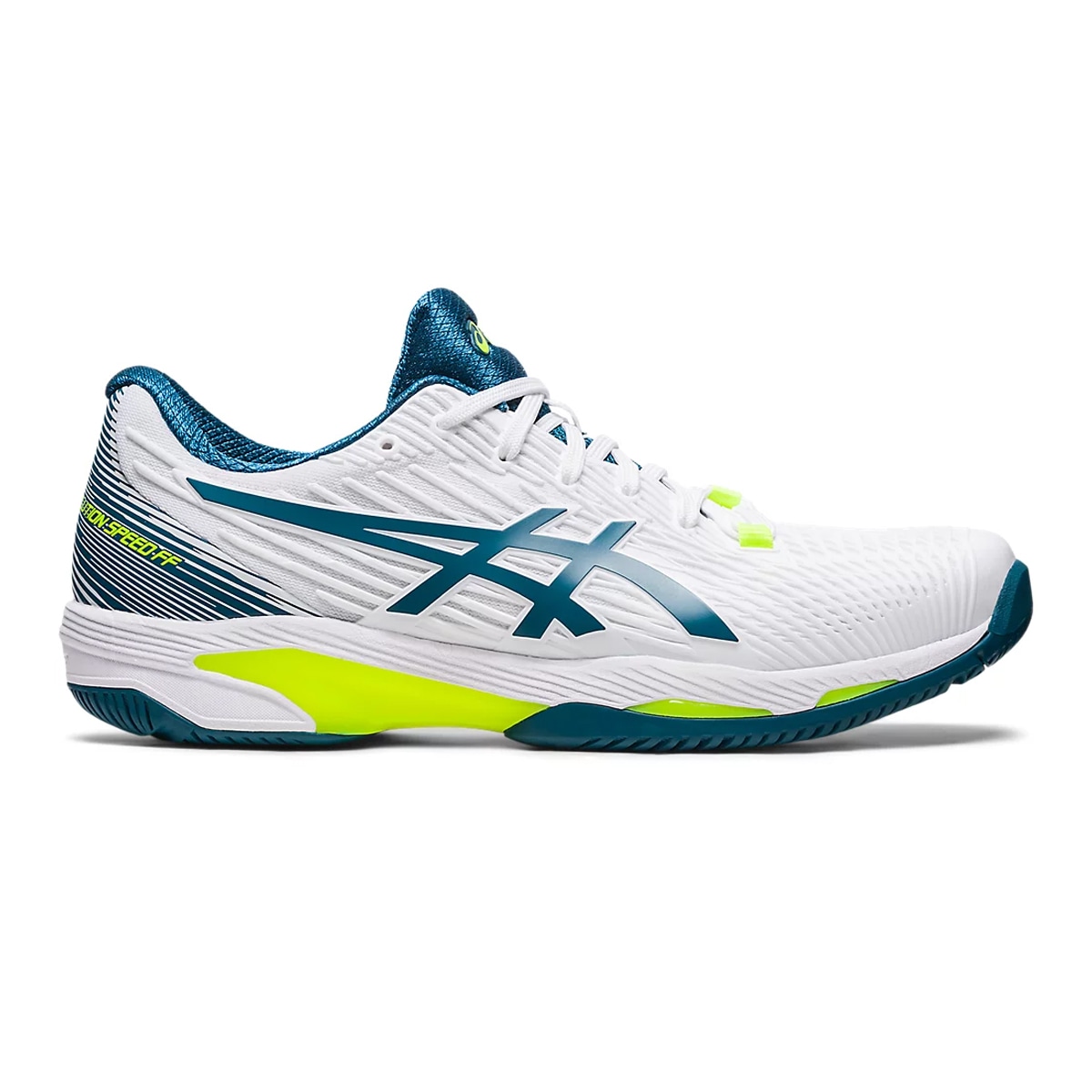 ASICS Solution Speed FF 2 White Green — фото 1