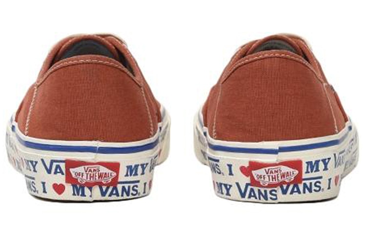 Vans Authentic "I Love My VANS" Orange — фото 3