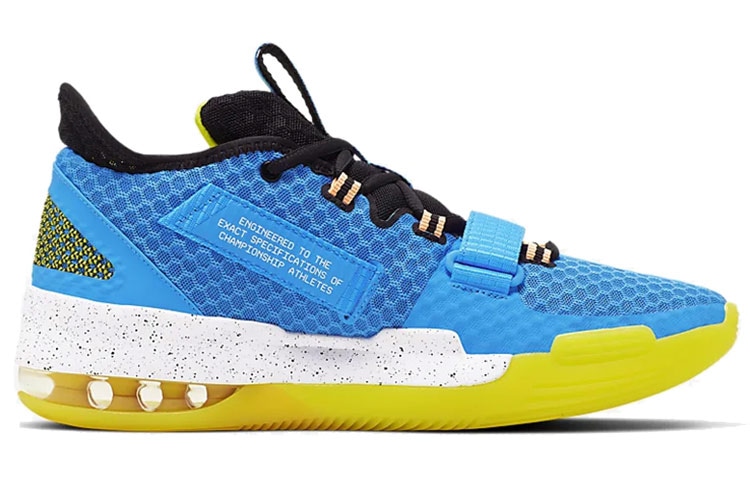 Nike Air Force Max Low Blue Yellow — фото 1