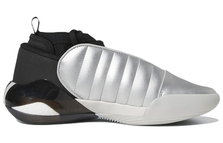 Adidas Harden Vol.7 Silver Black — фото 1