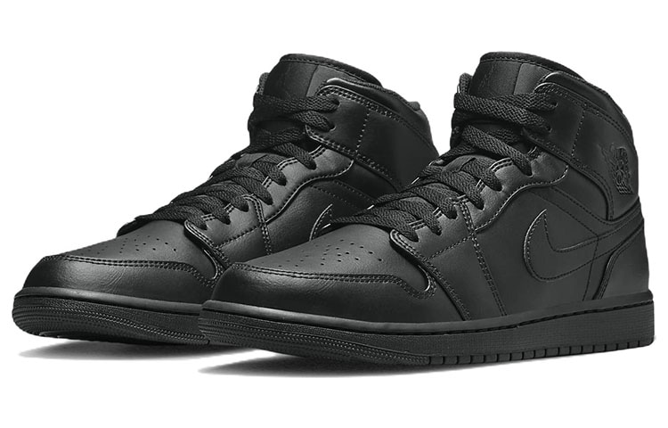 Jordan Air Jordan 1 Mid Black — фото 2