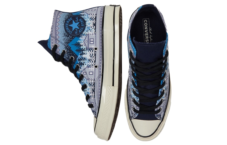 Converse 1970s Chuck Taylor All Star High Blue Grey — фото 3