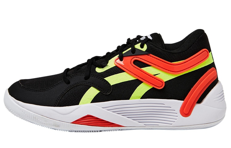 Puma Trc Blaze Court Black Orange Green