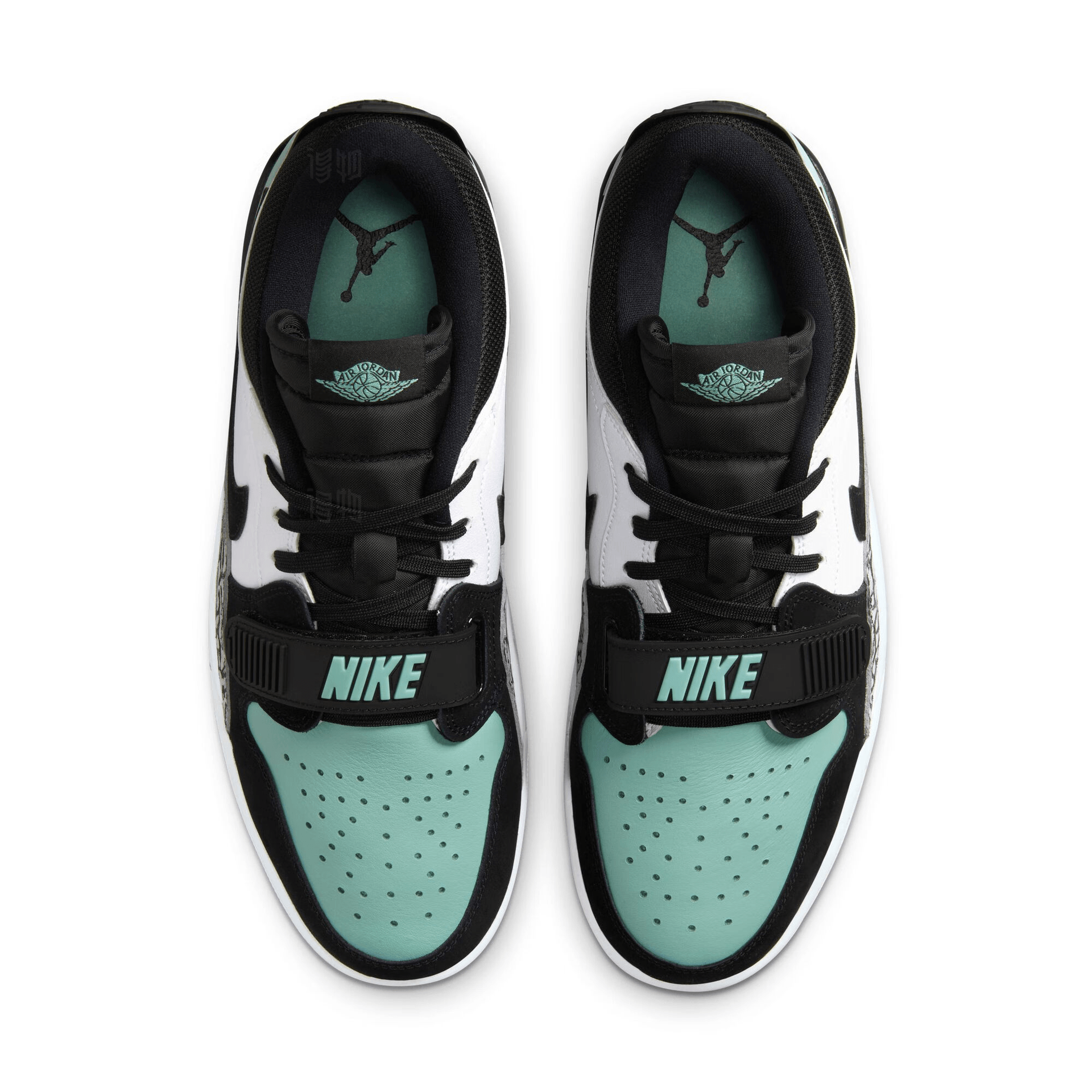 Jordan Legacy 312 Low White Black Green — фото 3