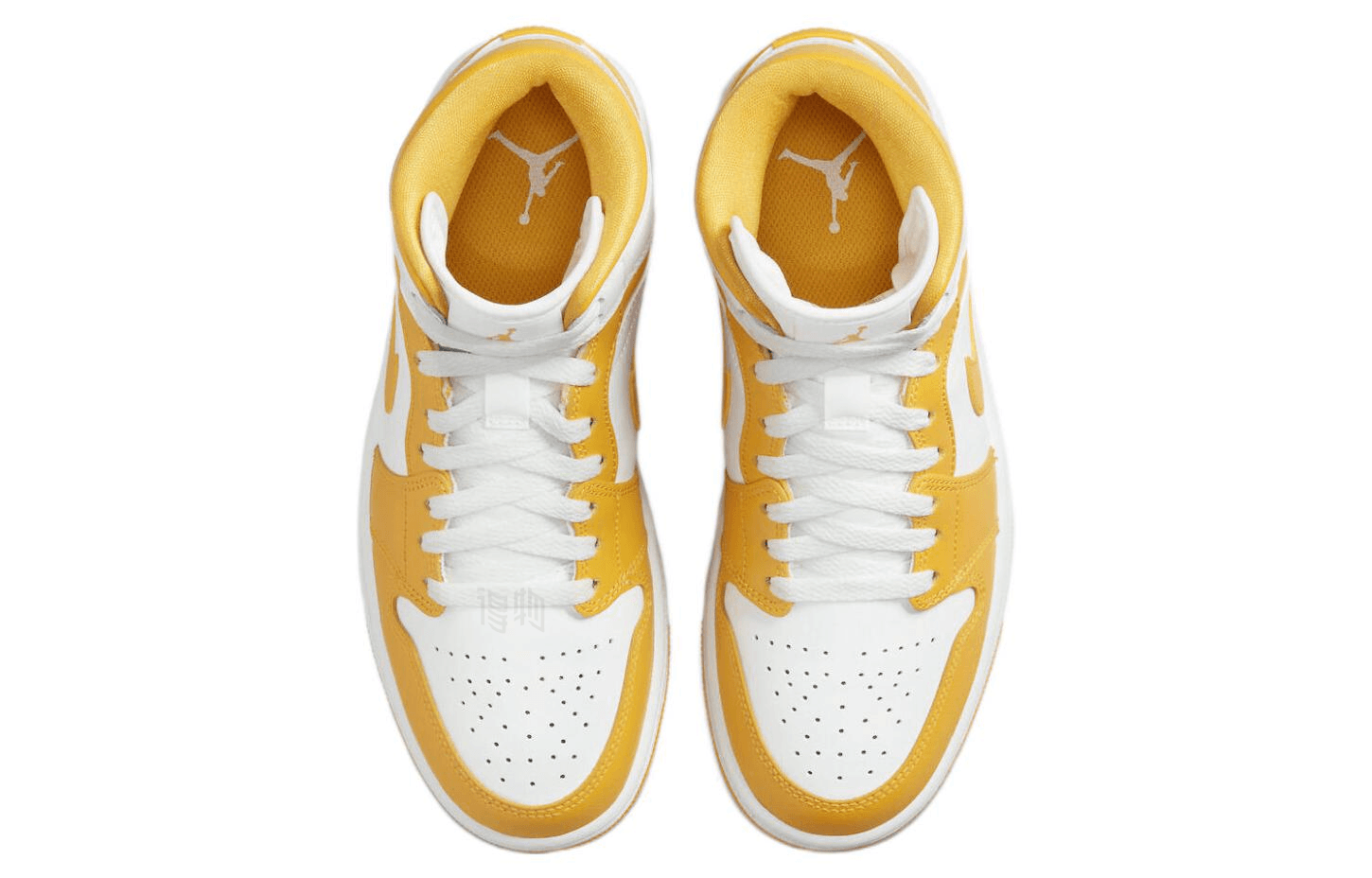Jordan Air Jordan 1 Mid White Yellow — фото 3