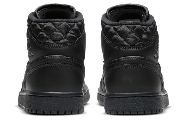 Jordan Air Jordan 1 Mid SE "Black Quilted" — фото 4