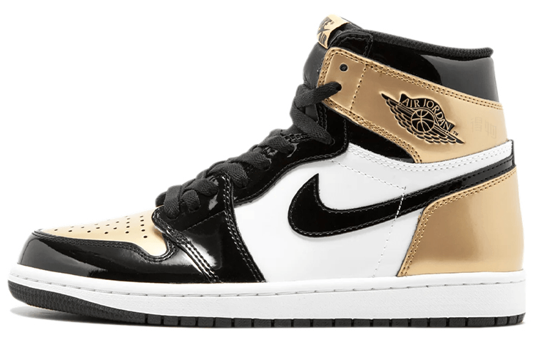 Jordan Air Jordan 1 High NRG Patent Gold Toe — фото 1