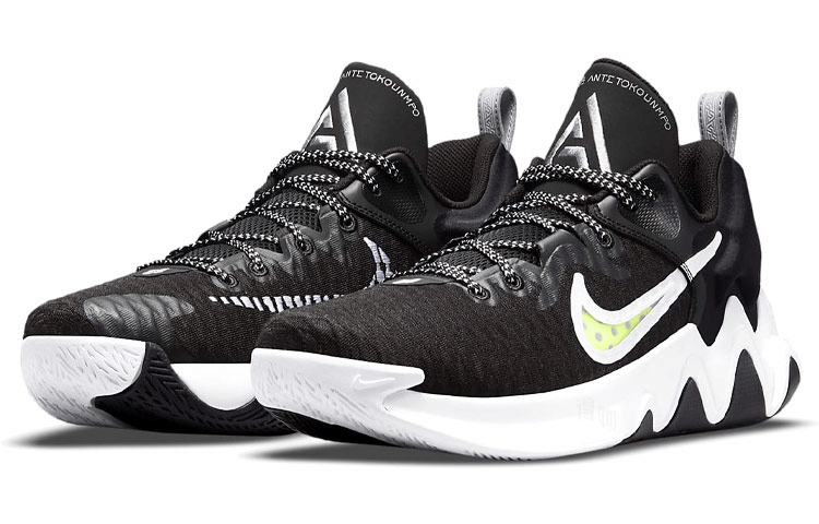Nike Giannis Immortality EP Black White Green — фото 2