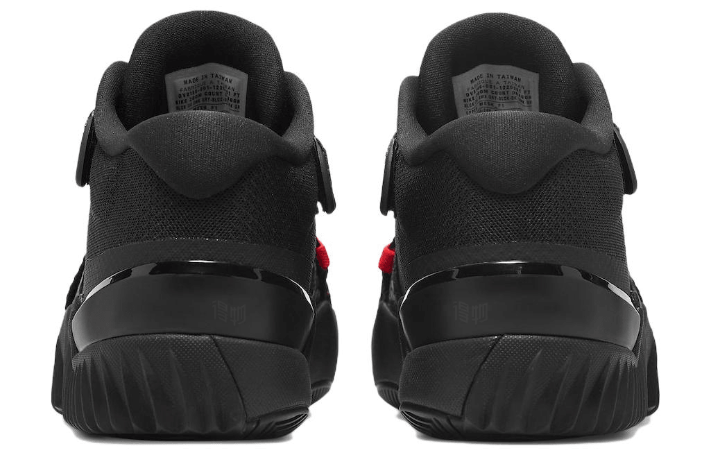 Nike Zoom Court Dragon Low Black Red — фото 4