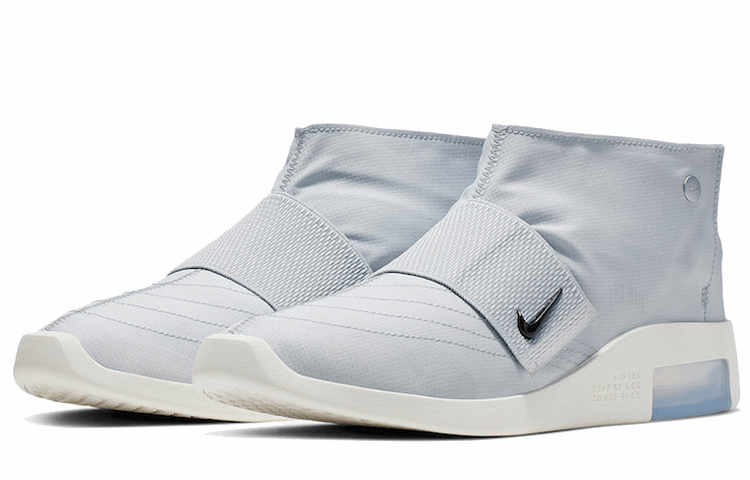 Nike Fear of God x Nike Air Fear of God Moccasin Light Grey — фото 2