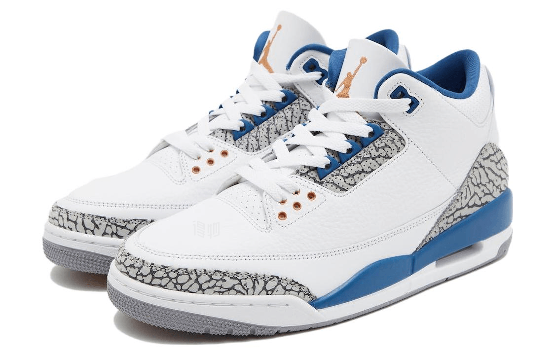 Jordan Air Jordan 3 Retro "White and True Blue" — фото 2