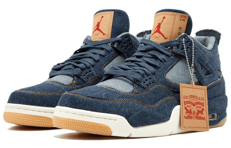 Jordan Air Jordan 4 Retro Levis Denim — фото 2