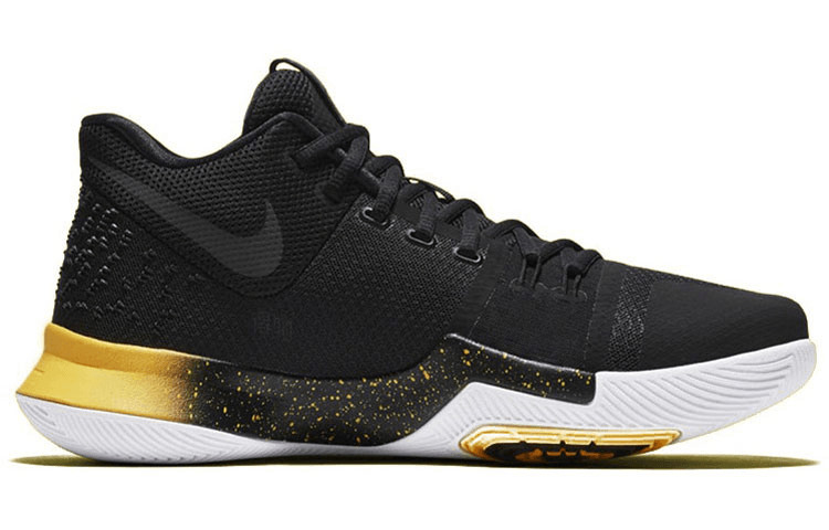 Nike Kyrie 3 Black Yellow — фото 1