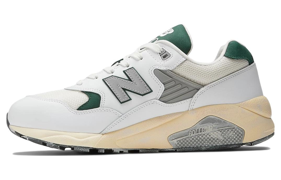 New Balance 580 White Green Yellow
