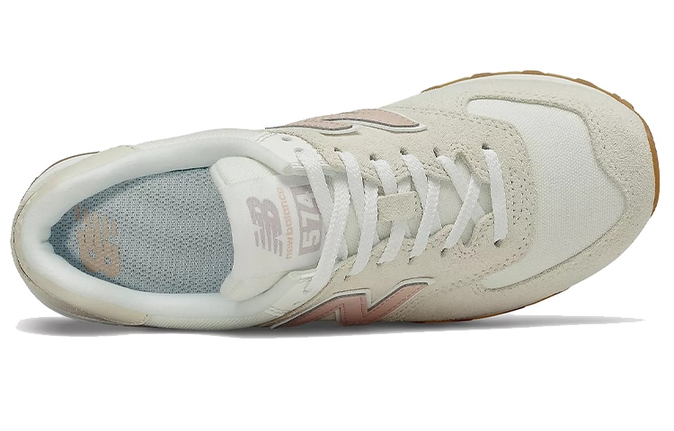 New Balance 574 Pink White — фото 3