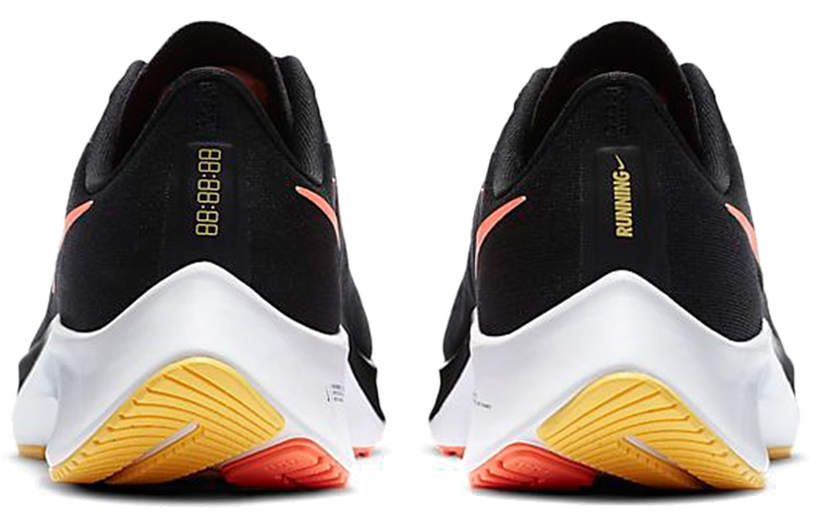 Nike Pegasus 37 Black Orange — фото 4
