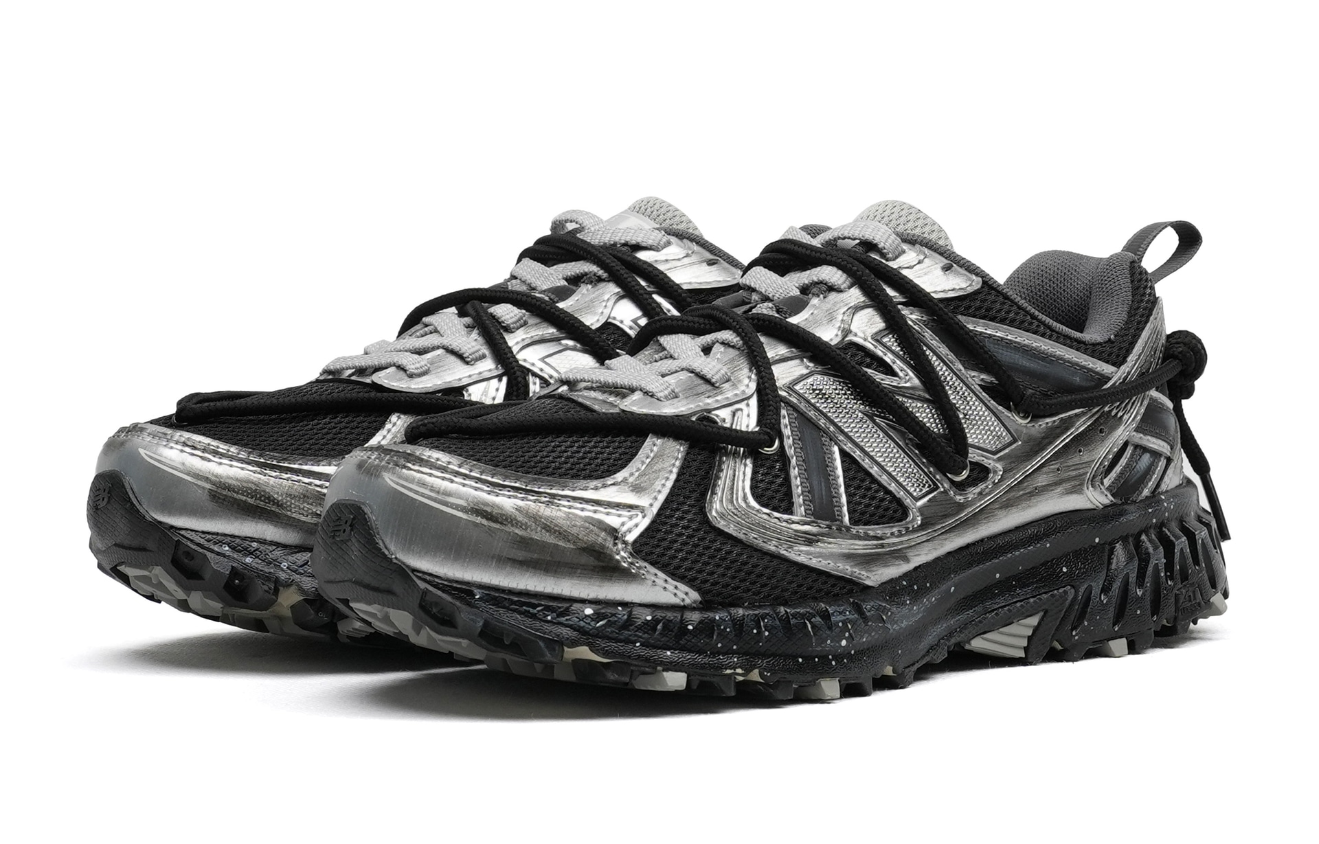 New Balance 410 Black Silver — фото 2