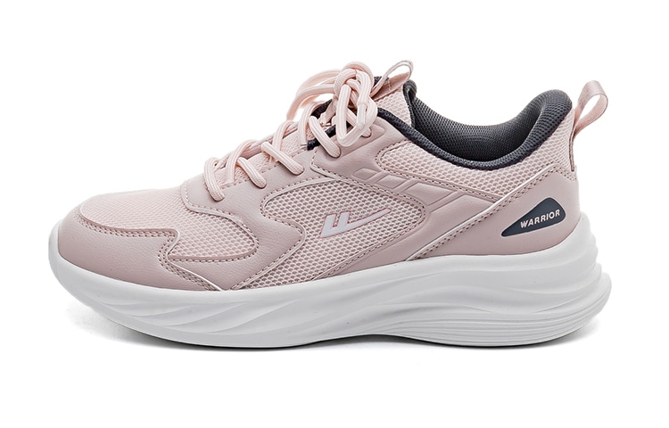 Warrior Low-Top Running Shoes White Grey — фото 9