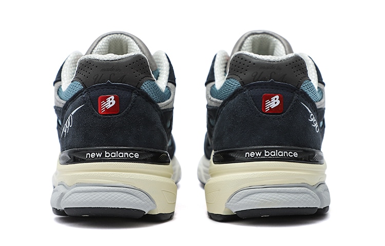 New Balance 990 V3 Navy — фото 3