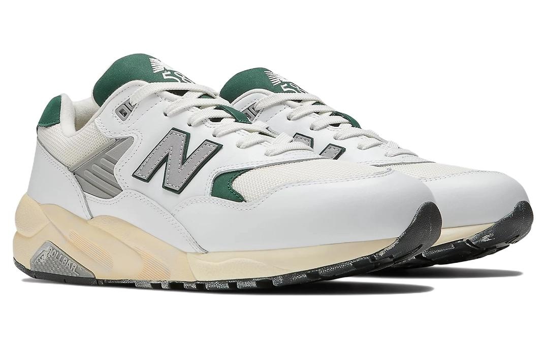 New Balance 580 White Green Yellow — фото 2