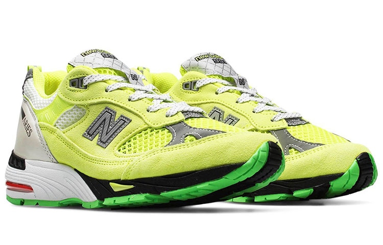 New Balance Aries x New Balance 991 Yellow — фото 2