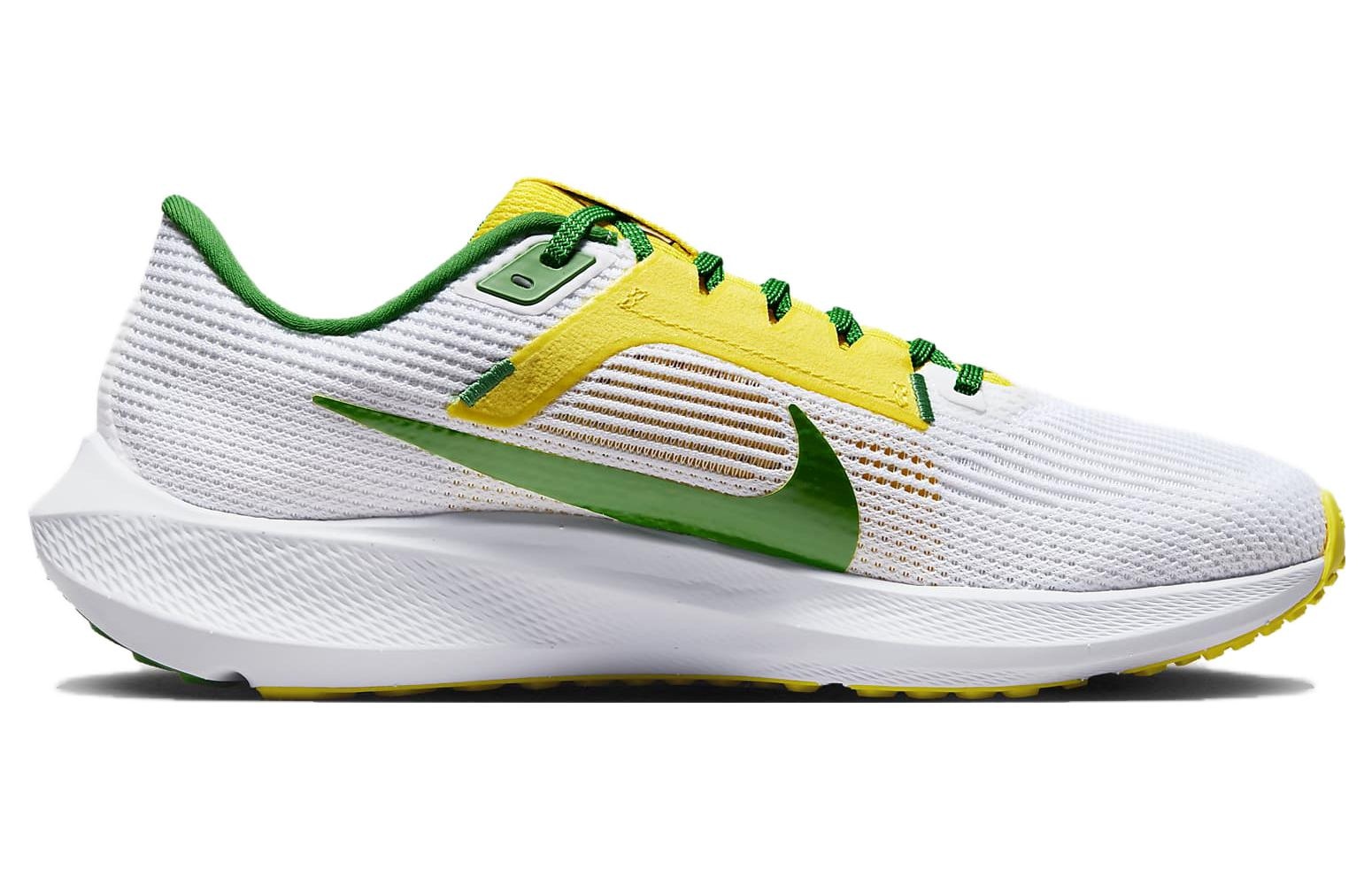 Nike Air Zoom Pegasus 40 White Yellow Green — фото 1