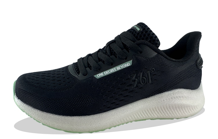 361° Lightweight Running Shoes Black Green — фото 2
