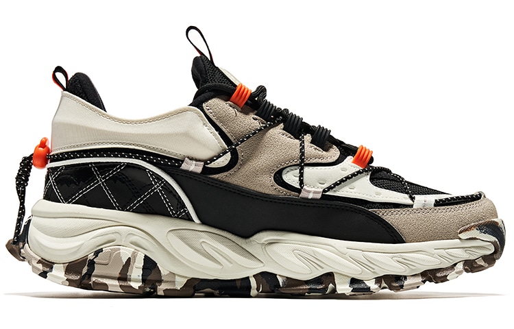 鸿星尔克 ERKE Running Shoes Black Grey — фото 1