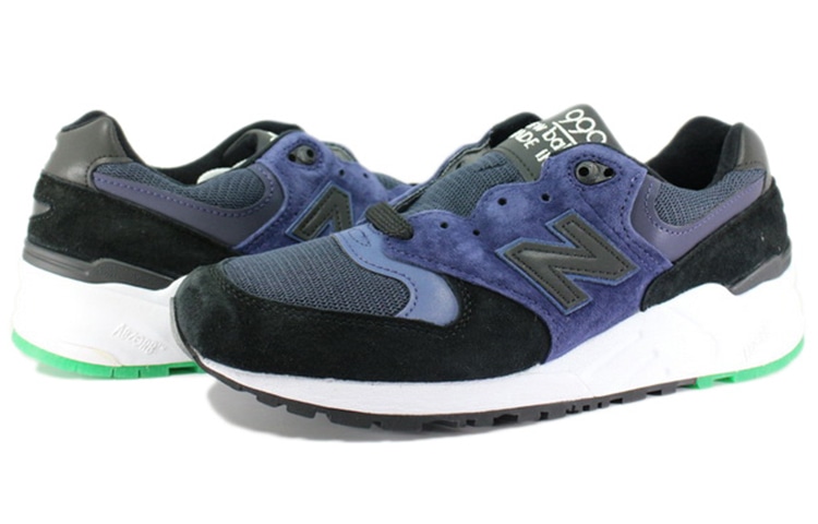 New Balance J.Crew x New Balance 999 Black Blue — фото 2