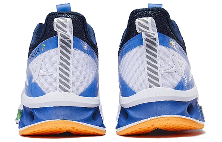 特步 Xtep Running Shoes White Blue — фото 3