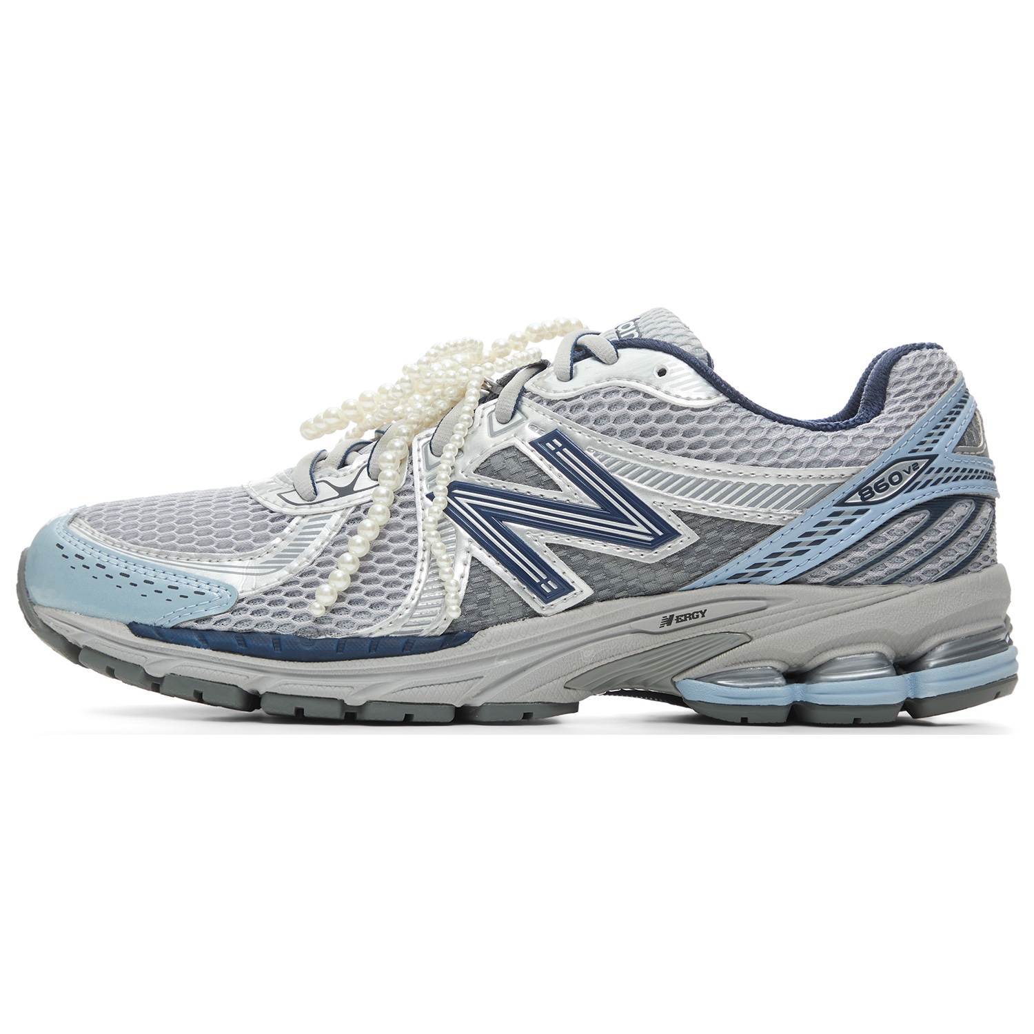 New Balance 860 v2 Silver Grey Blue — фото 7